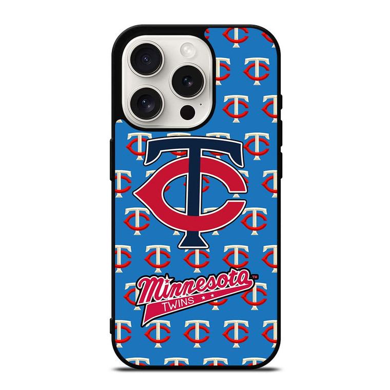 MINNESOTA TWINS MLB COLLAGE iPhone 15 Pro Case