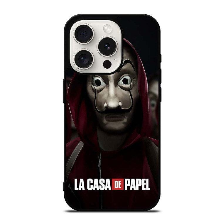 MONEY HEIST LA CASA DE PAPEL iPhone 15 Pro Case