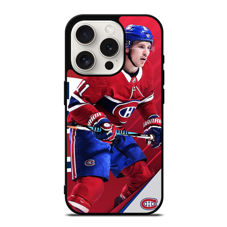 MONTREAL CANADIENS BRENDAN GALLAGHER iPhone 15 Pro Case