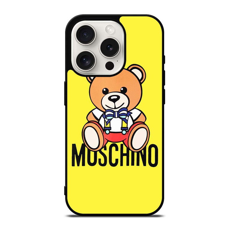 MOSCHINO BEAR KIDS iPhone 15 Pro Case