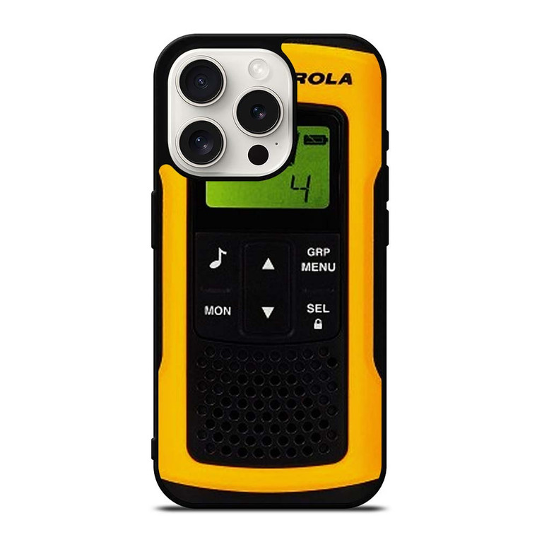 MOTOROLA WALKIE TALKIE iPhone 15 Pro Case MOTOROLA WALKIE TALKIE iPhone 15 Pro Case