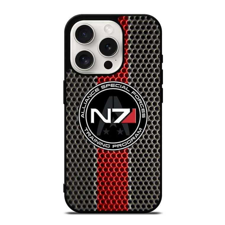 N7 MASS EFFECT PLATE LOGO iPhone 15 Pro Case N7 MASS EFFECT PLATE LOGO iPhone 15 Pro Case