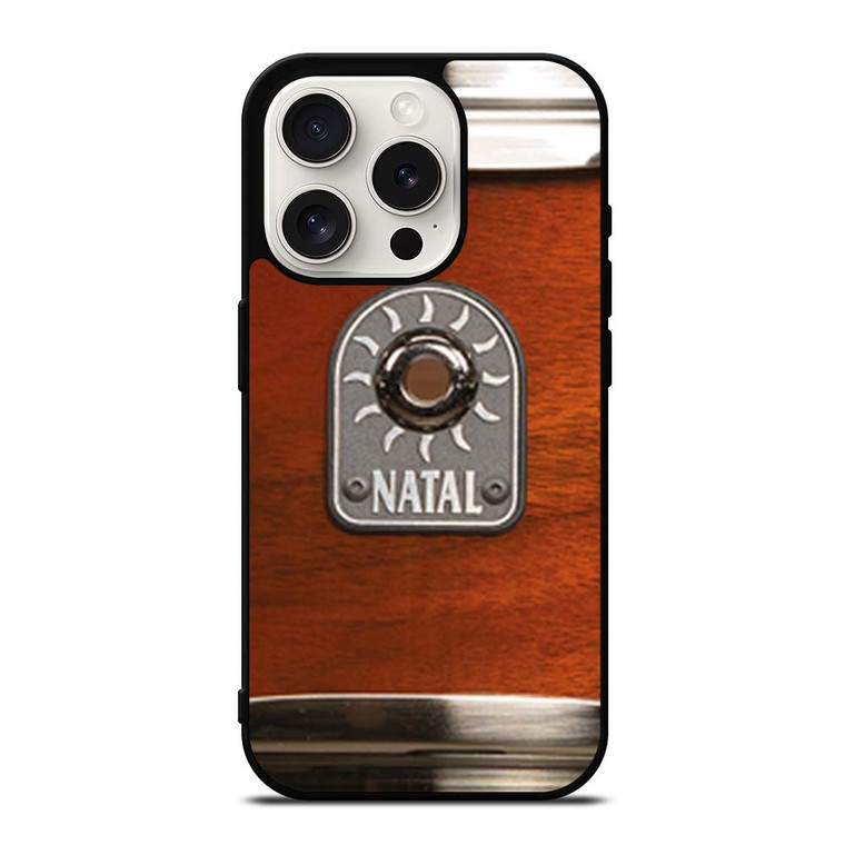 NATAL DRUM SNARE LOGO iPhone 15 Pro Case