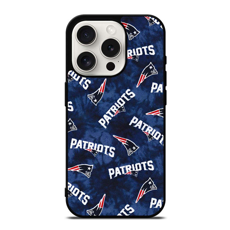 NEW ENGLAND PATRIOTS NFL PATTERN iPhone 15 Pro Case