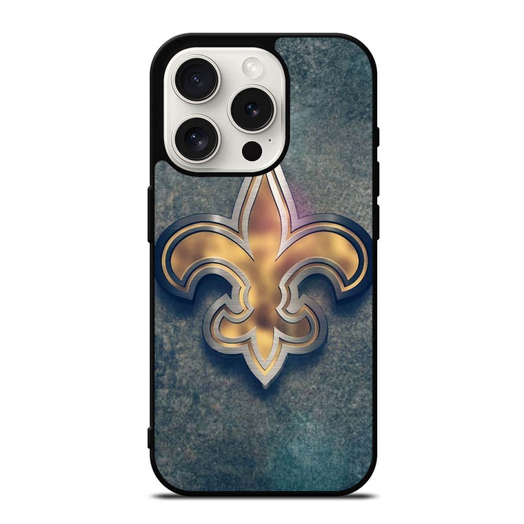 NEW ORLEANS SAINTS GLOW iPhone 15 Pro Case