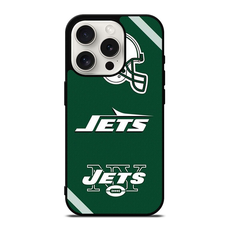 NEW YORK JETS LOGO NFL FOOTBALL iPhone 15 Pro Case