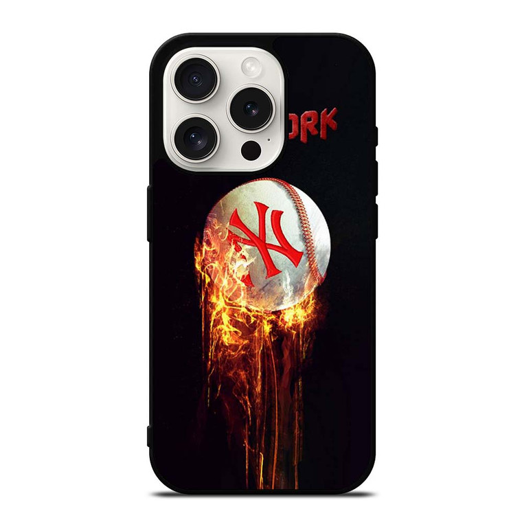 NEW YORK YANKEES MLB BASEBALL iPhone 15 Pro Case NEW YORK YANKEES MLB BASEBALL iPhone 15 Pro Case