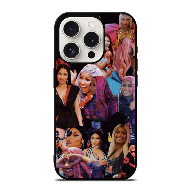 NICKI MINAJ COLLAGE iPhone 15 Pro Case