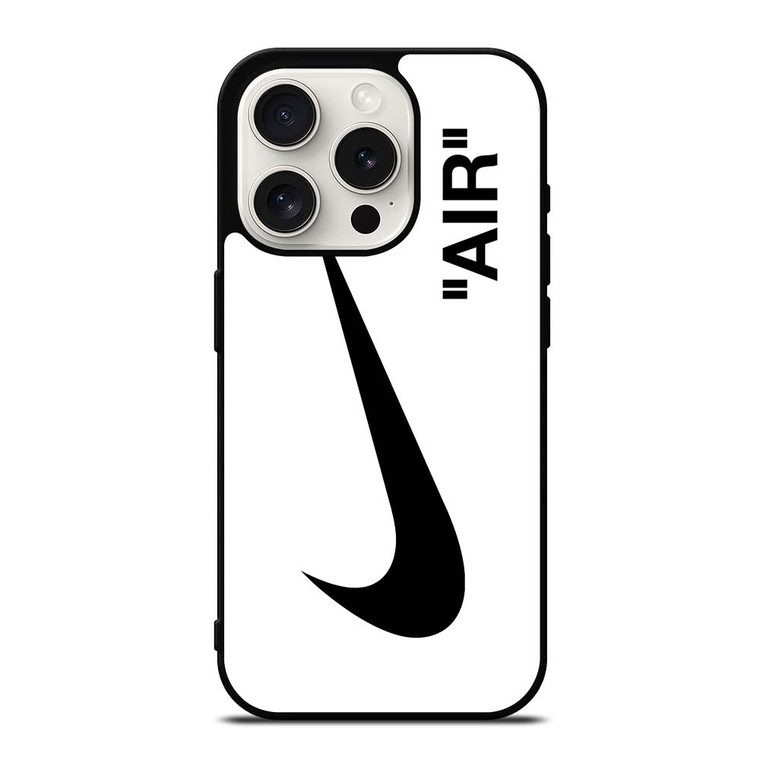 NIKE AIR OFF WHITE iPhone 15 Pro Case NIKE AIR OFF WHITE iPhone 15 Pro Case