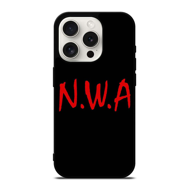 NWA NIGGAZ WIT ATTITUDES HIP HOP LOGO iPhone 15 Pro Case