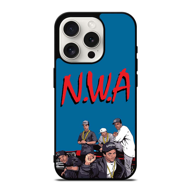 NWA NIGGAZ WIT ATTITUDES HIP HOP iPhone 15 Pro Case