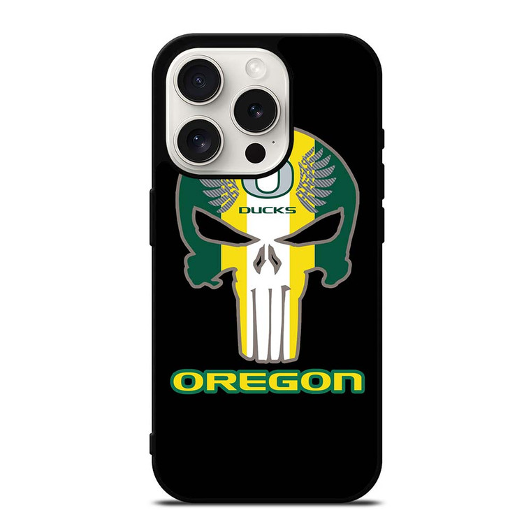OREGON DUCKS SKULL LOGO iPhone 15 Pro Case OREGON DUCKS SKULL LOGO iPhone 15 Pro Case