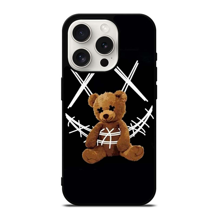 PALM ANGELS DEAD BEAR iPhone 15 Pro Case PALM ANGELS DEAD BEAR iPhone 15 Pro Case