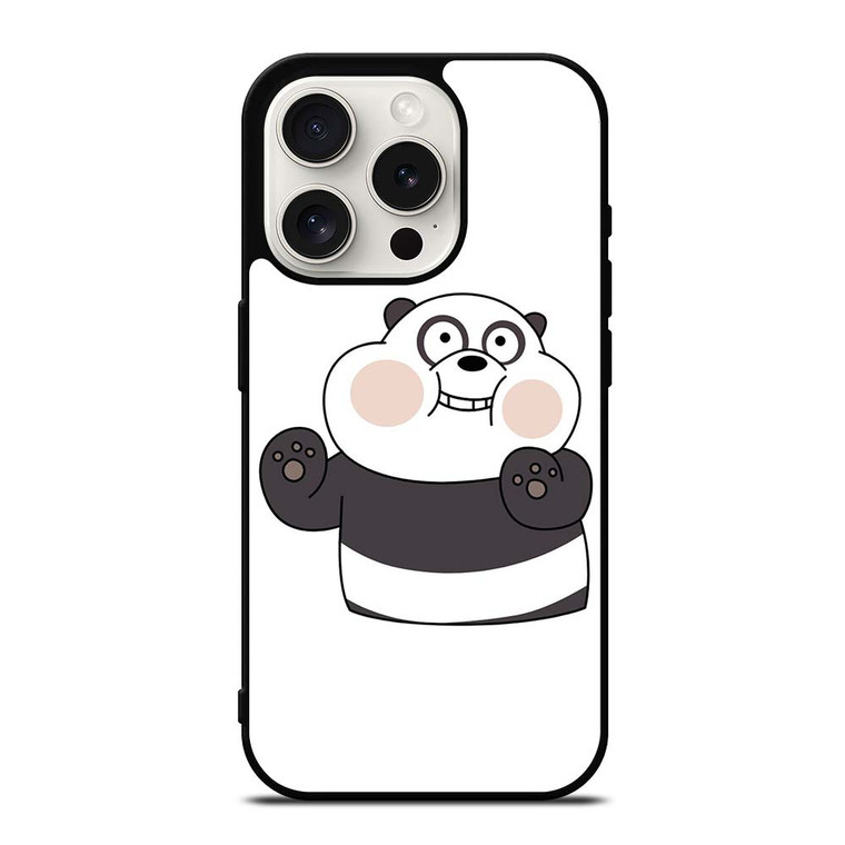 PANDA WE BARE BEARS iPhone 15 Pro Case