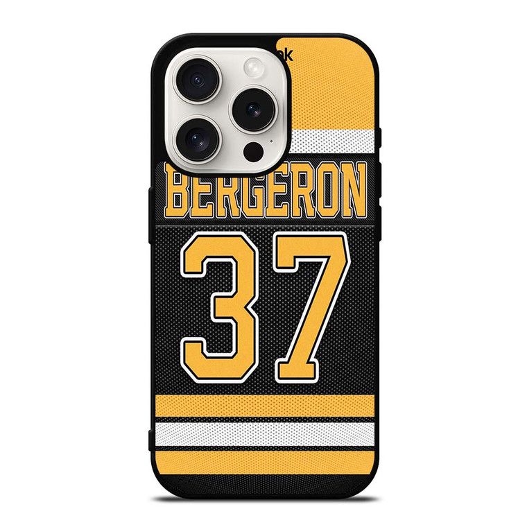 PATRICE BERGERON BOSTON BRUINS NHL iPhone 15 Pro Case