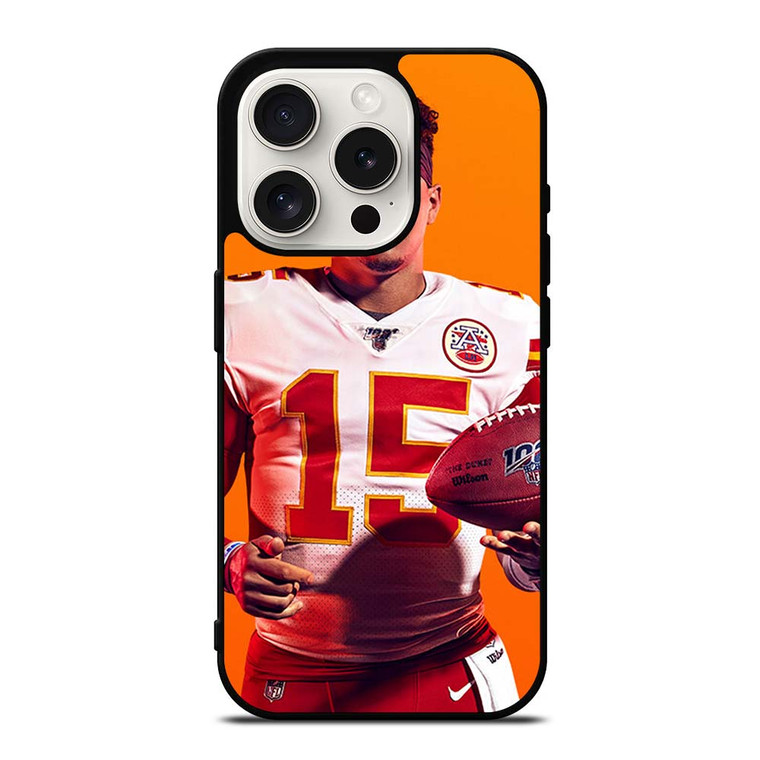 PATRICK MAHOMES KANSAS CITY CHIEFS NFL iPhone 15 Pro Case PATRICK MAHOMES KANSAS CITY CHIEFS NFL iPhone 15 Pro Case