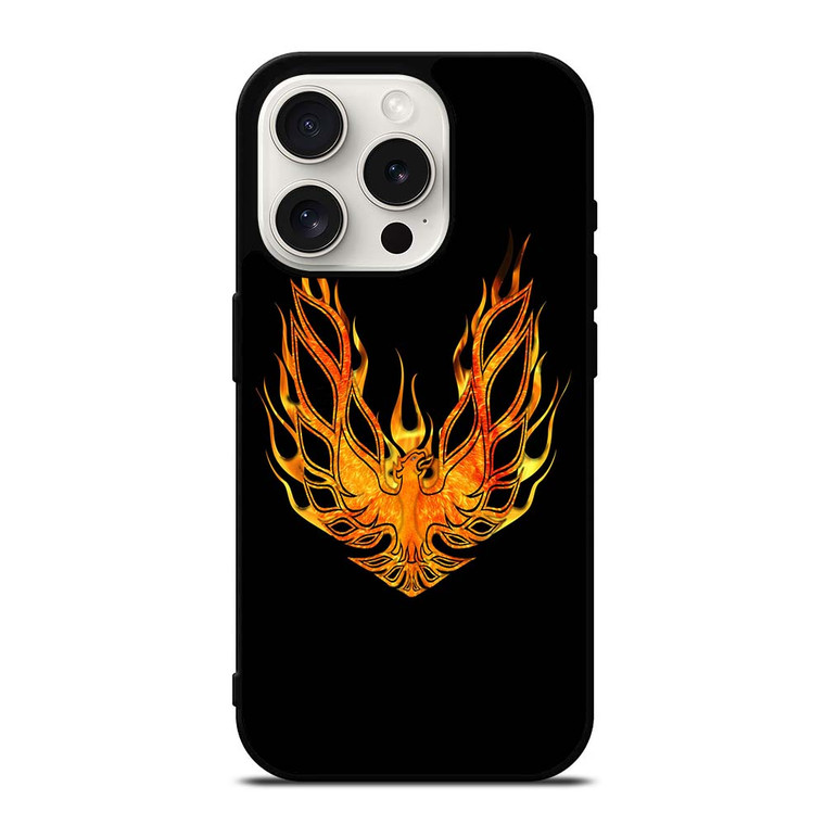 PONTIAC TRANS AM FIREBIRD FIRE LOGO iPhone 15 Pro Case PONTIAC TRANS AM FIREBIRD FIRE LOGO iPhone 15 Pro Case