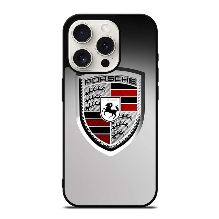 PORSCHE CAR LOGO iPhone 15 Pro Case PORSCHE CAR LOGO iPhone 15 Pro Case