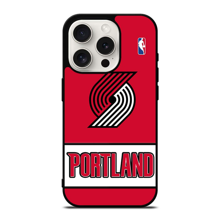 PORTLAND BLAZERS NIKE NBA iPhone 15 Pro Case