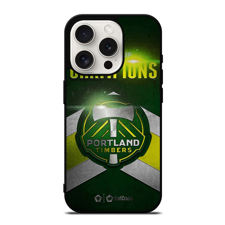 PORTLAND TIMBERS FC LOGO iPhone 15 Pro Case PORTLAND TIMBERS FC LOGO iPhone 15 Pro Case