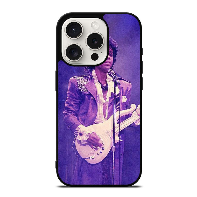 PRINCE PURPLE RAIN SINGER iPhone 15 Pro Case PRINCE PURPLE RAIN SINGER iPhone 15 Pro Case