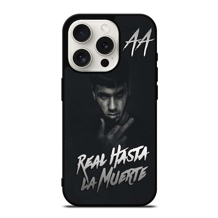 RAPPER ANUEL AA REAL HASTA LA MUERTE iPhone 15 Pro Case