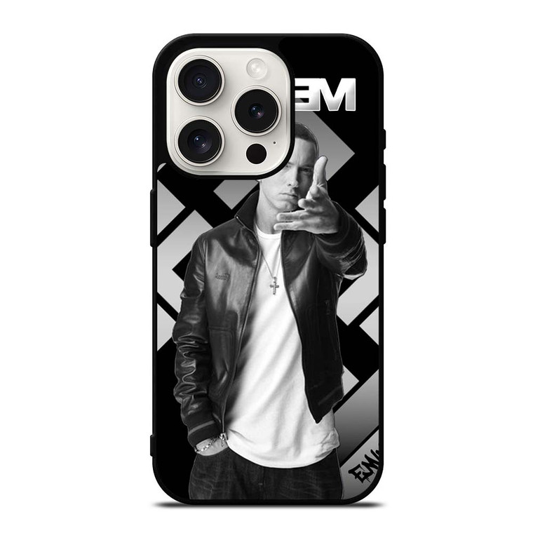 RAPPER EMINEM iPhone 15 Pro Case