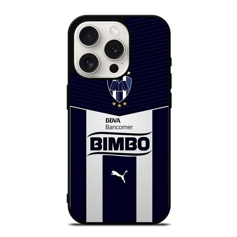 RAYADOS MONTERREY SOCCER LOGO iPhone 15 Pro Case