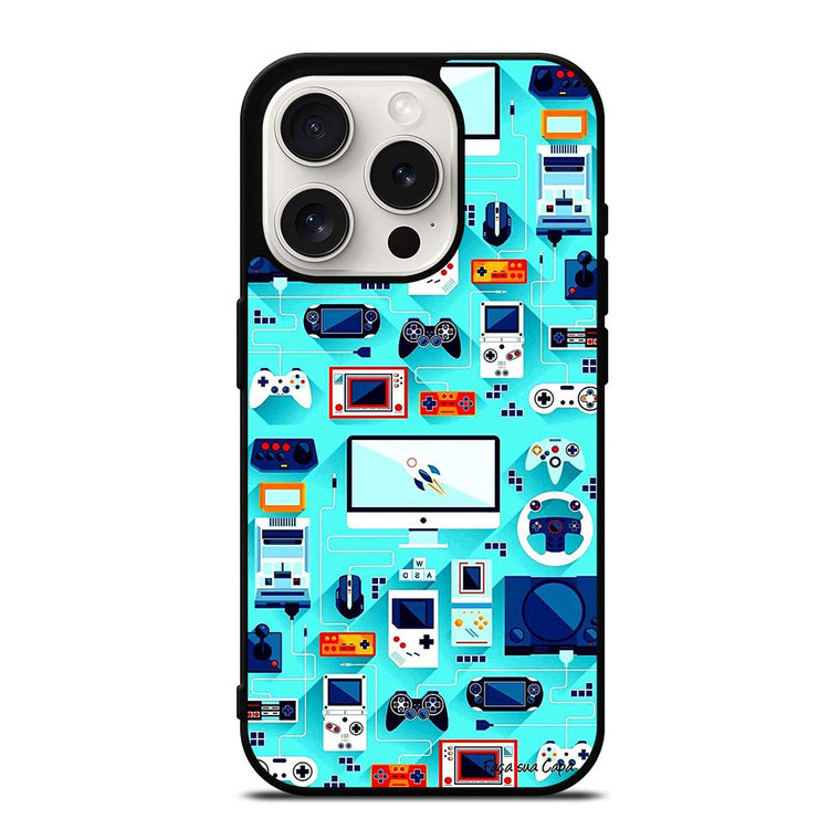 RETRO GAME FAMOUS CONSOL iPhone 15 Pro Case RETRO GAME FAMOUS CONSOL iPhone 15 Pro Case