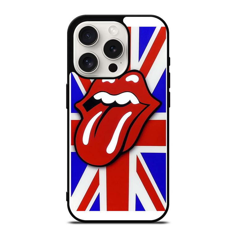 ROLLING STONES BAND POSTER iPhone 15 Pro Case