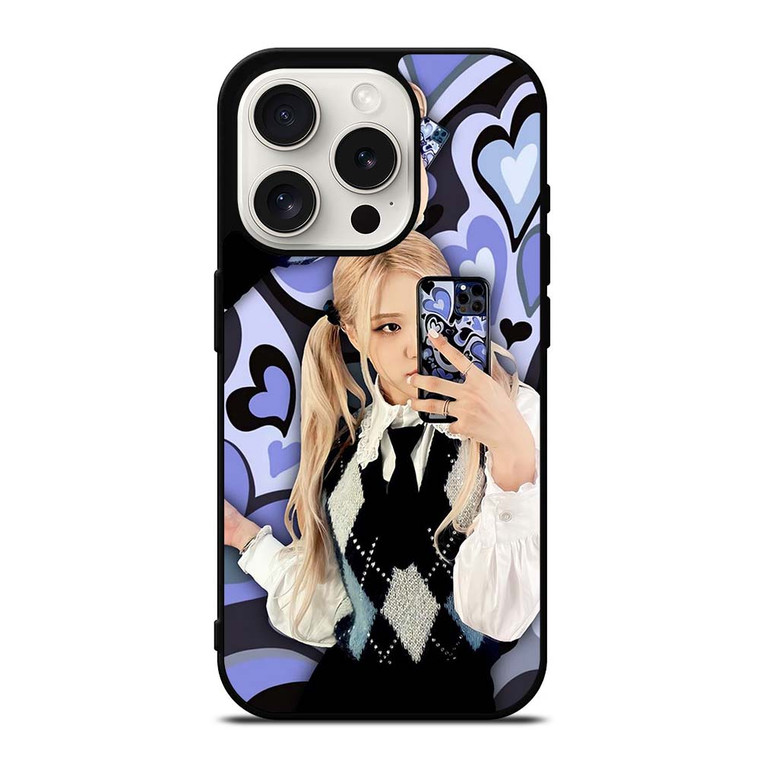 ROSE BLACKPINK LOVE VIOLET iPhone 15 Pro Case ROSE BLACKPINK LOVE VIOLET iPhone 15 Pro Case