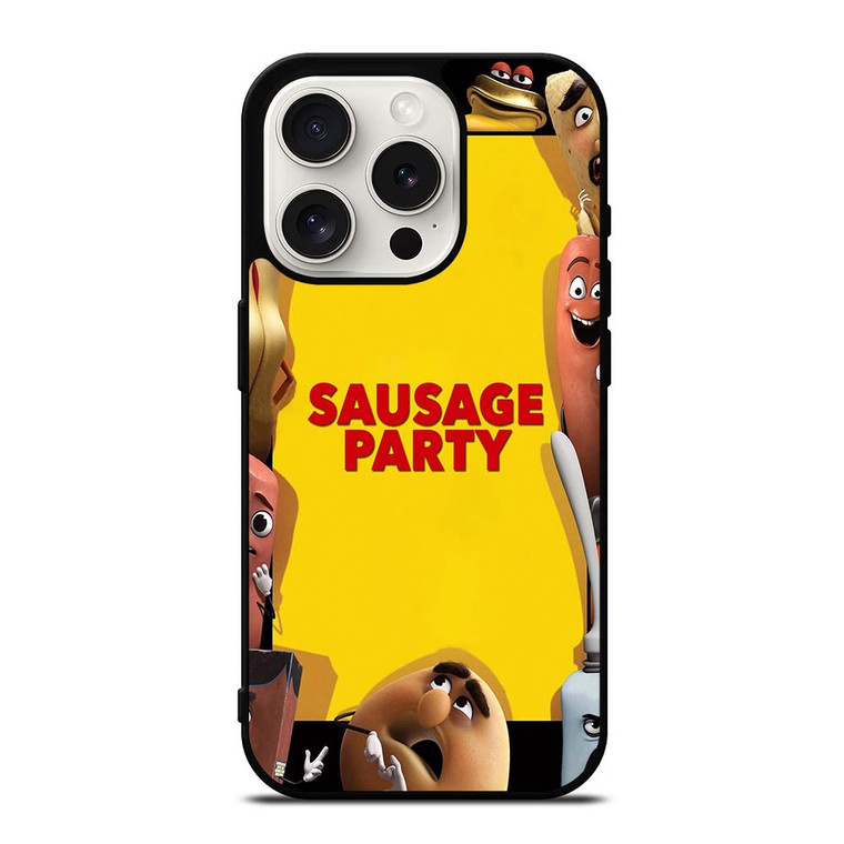 SAUSAGE PARTY CARTOON FRAME ART iPhone 15 Pro Case