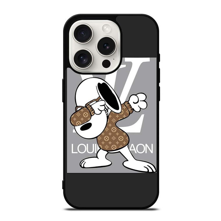 SNOOPY BROWN LOUIS iPhone 15 Pro Case