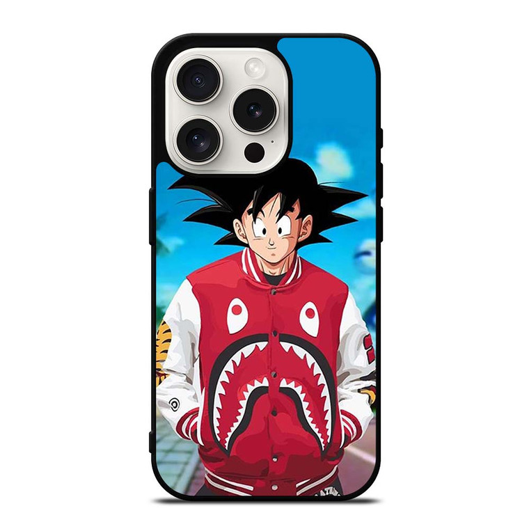 SON GOKU SUPREME BAPE SHARK iPhone 15 Pro Case