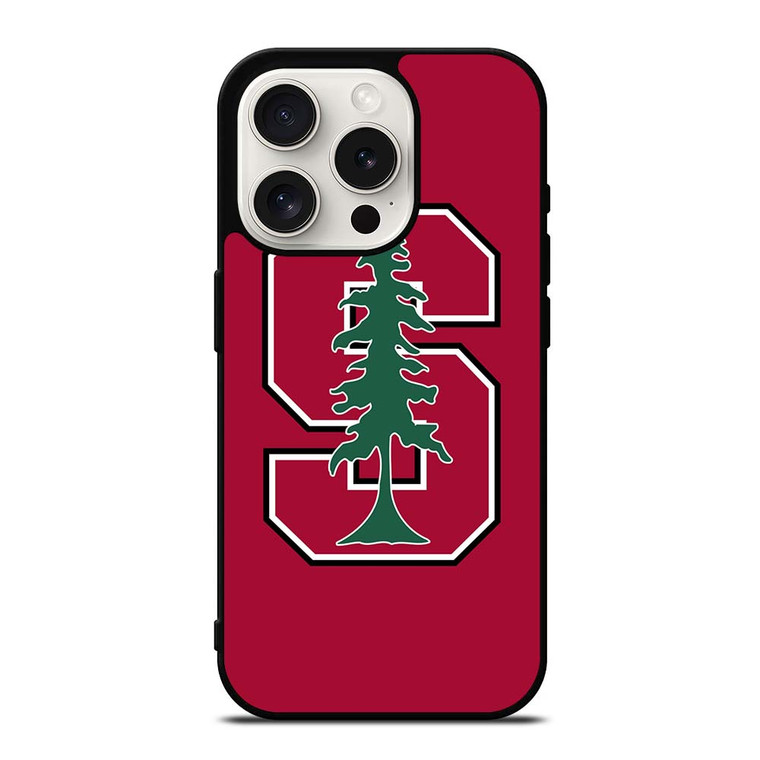 STANFORD CARDINAL FOOTBALL LOGO iPhone 15 Pro Case
