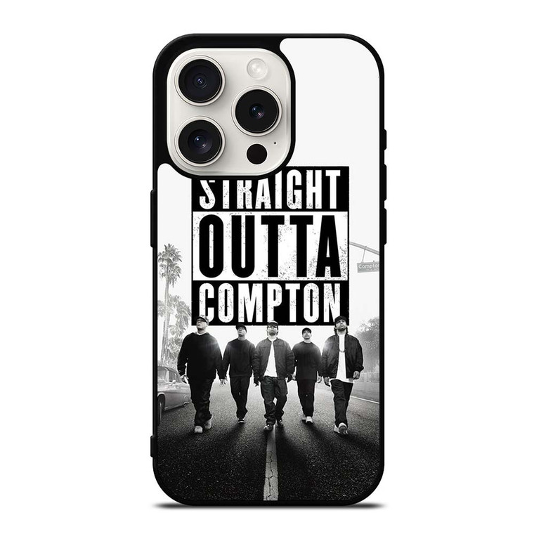 STRAIGHT OUTTA COMPTON HIP HOP GROUP iPhone 15 Pro Case
