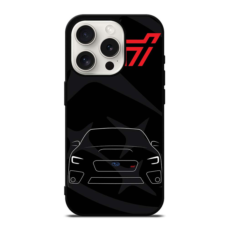 SUBARU WRX CONCEPT CLIPART iPhone 15 Pro Case