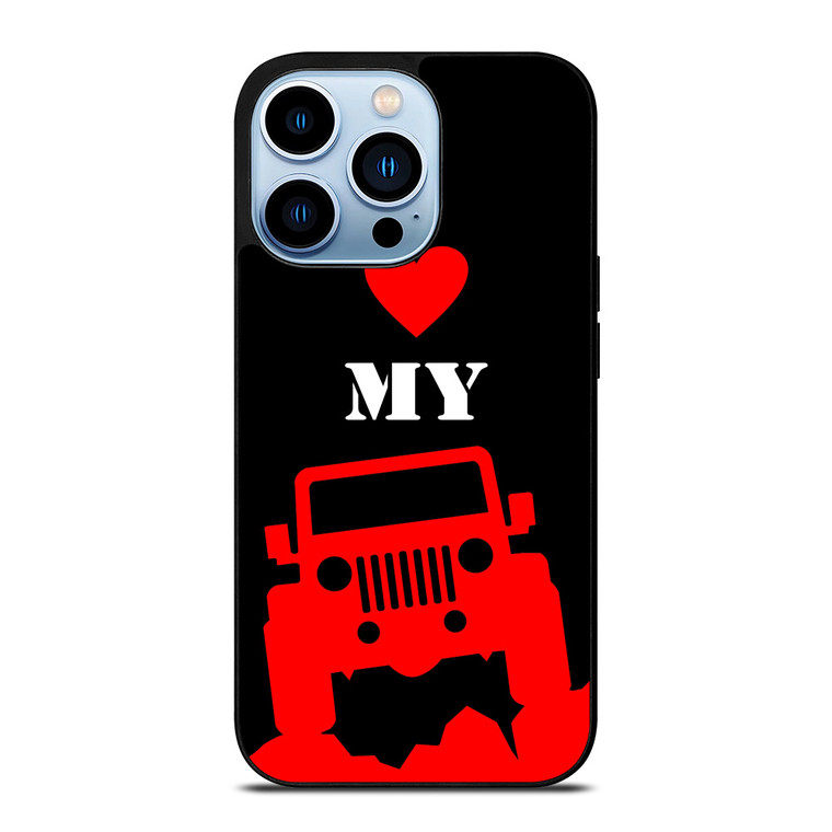 I LOVE MY JEEP iPhone 13 Pro Max Case