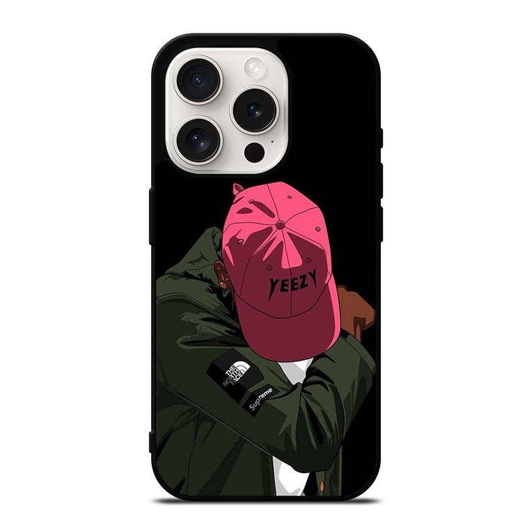 SUPREME NORTHFACE YEEZY iPhone 15 Pro Case