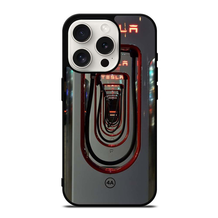 TESLA STATION CHARGE iPhone 15 Pro Case