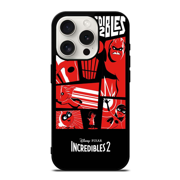 THE INCREDIBLES 2 DISNEY iPhone 15 Pro Case