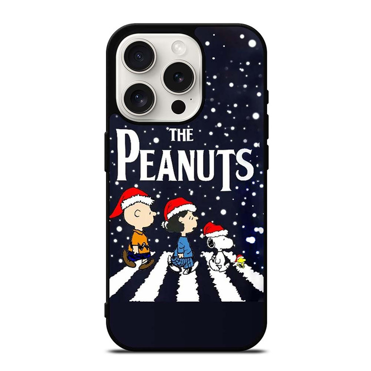 THE PEANUTS SNOOPY BEATLES CHRISTMAS iPhone 15 Pro Case