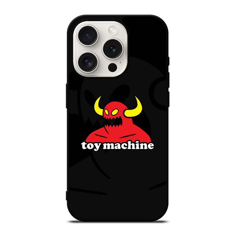 TOY MACHINE LOGO SKATEBOARD iPhone 15 Pro Case