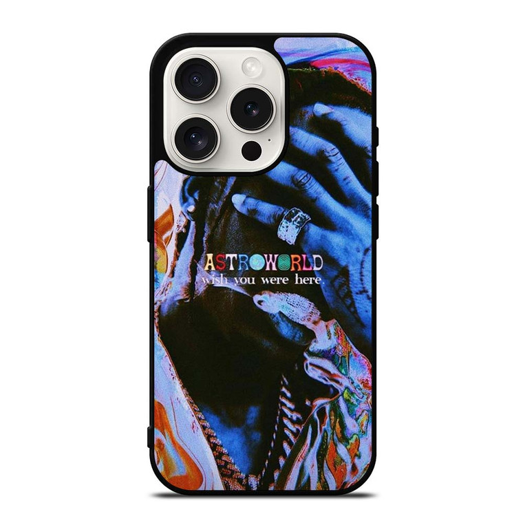 TRAVIS SCOTT ASTROWORLD ART iPhone 15 Pro Case