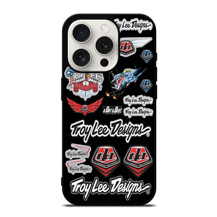 TROY LEE DESIGNS STICKER COLLECTION iPhone 15 Pro Case