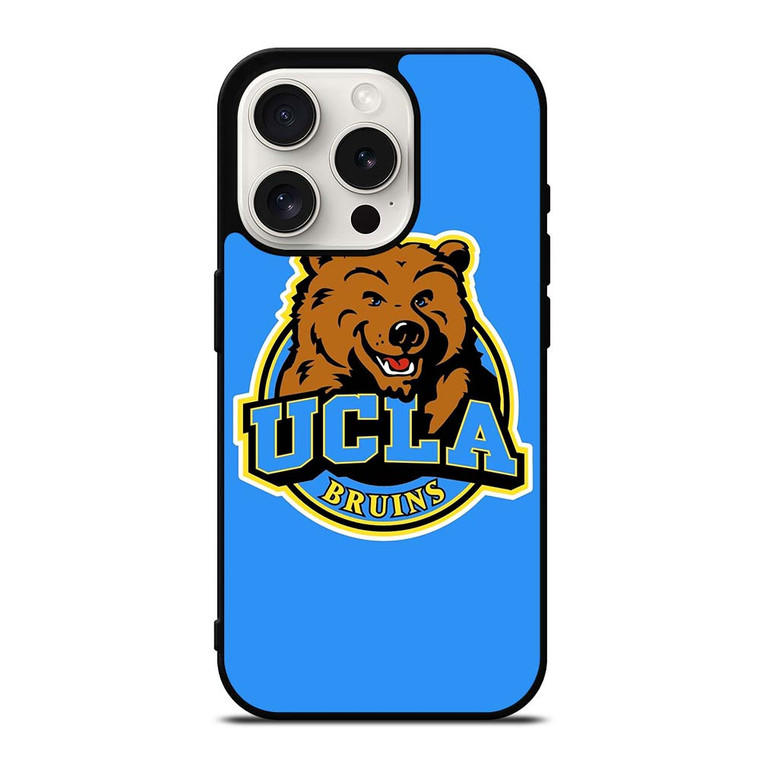 UCLA BRUINS FOOTBALL LOGO iPhone 15 Pro Case