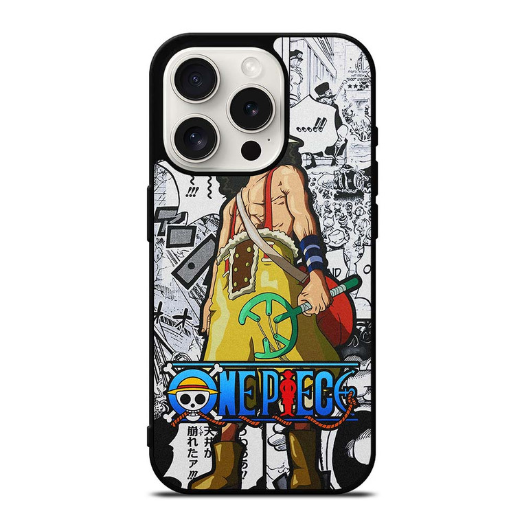 USOPP ONE PIECE ANIME COLLAGE iPhone 15 Pro Case