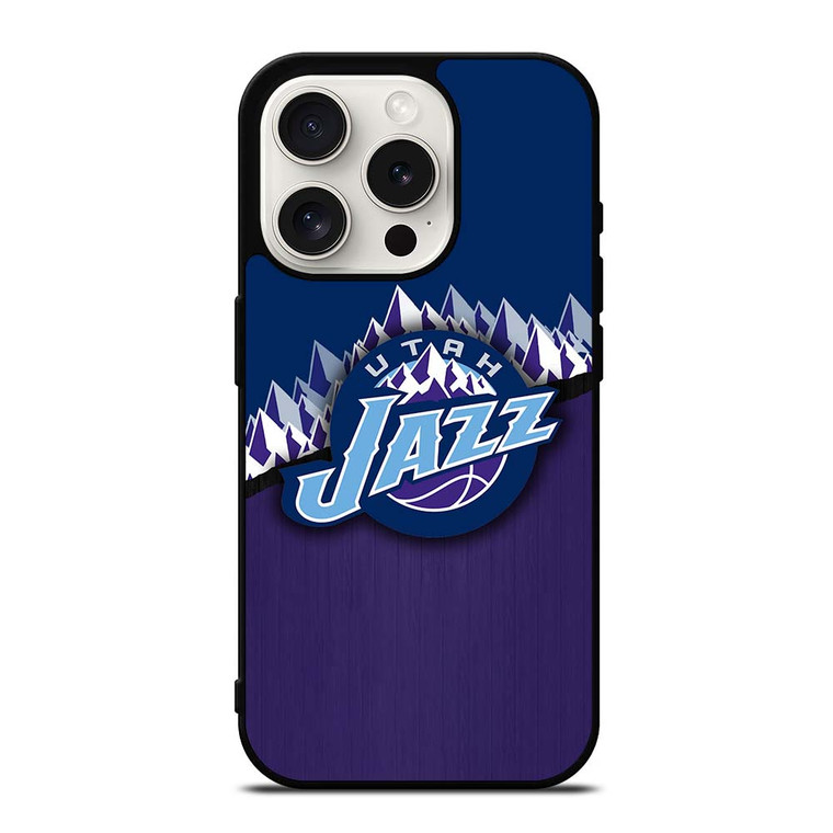 UTAH JAZZ BASKETBALL LOGO iPhone 15 Pro Case