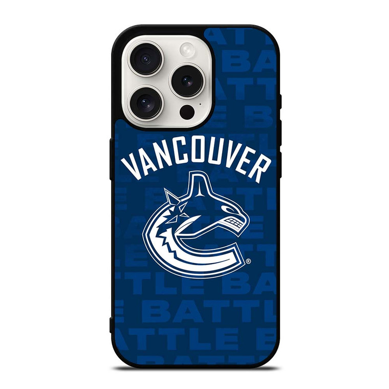 VANCOUVER CANUCKS NHL TEAM LOGO iPhone 15 Pro Case