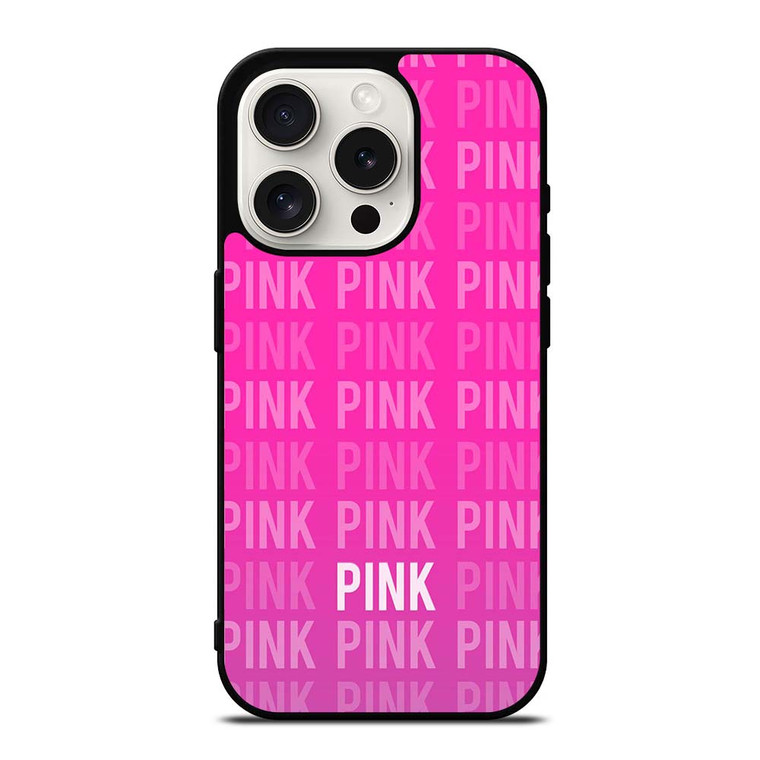 VICTORIA'S SECRET PINK LOGO iPhone 15 Pro Case